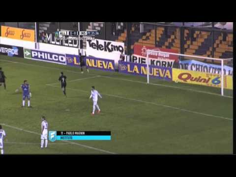 Gol de Magnín. All Boys 0 - Instituto 1. Fecha 16. B Nacional 2015. FPT.