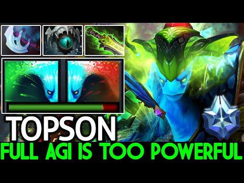 TOPSON [Morphling] Full Agility Build is Too Powerful Crazy Mid 7.26 Dota 2