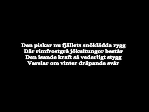 Otyg - Fjällstorm (with lyrics)