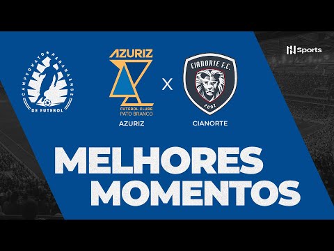 MELHORES MOMENTOS: AZURIZ 2 X 0 CIANORTE | CAMPEONATO PARANAENSE 2025 | 11ª RODADA | NSPORTS