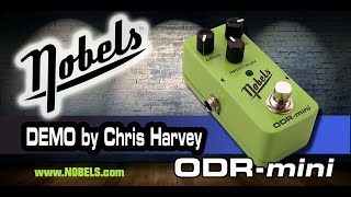 Video thumbnail for Nobels ODR-Mini Demo by Chris Harvey - It's NOT a Tubescreamer! by Nobels Official