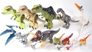 All LEGO Jurassic World Dominion Dinosaur Size Com