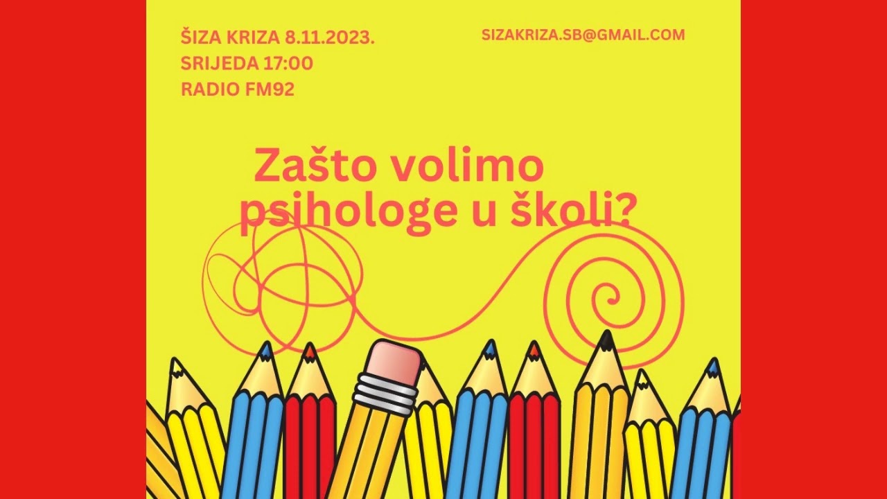 Zašto volimo psihologe u školi?