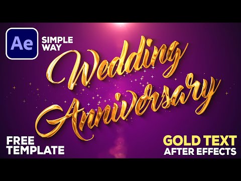 Easy After Effects Tutorial Particles Logo Text Animation Download Free Template