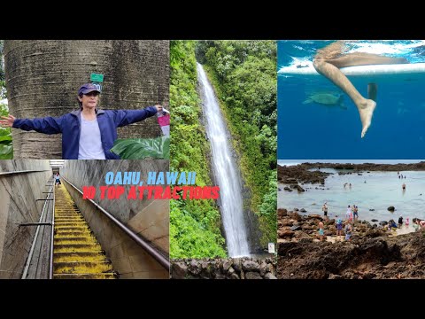 Oahu, Hawaii's 10 Top Attractions, BEST Things to Do With Limited time in Winter, Travel Guide | 8K