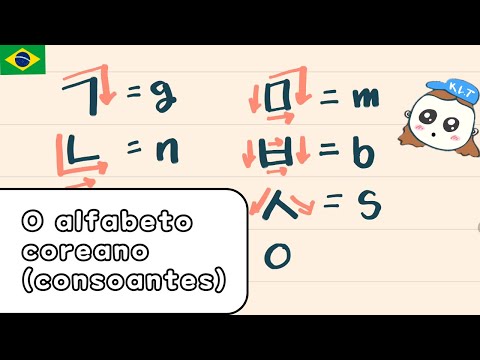 KOREAN ALPHABET (consonants) for beginners #koreanalphabet #learnkorean