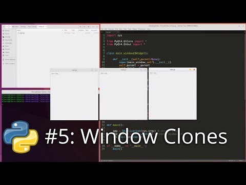 Python Gui Development 5 Creating Window Copies