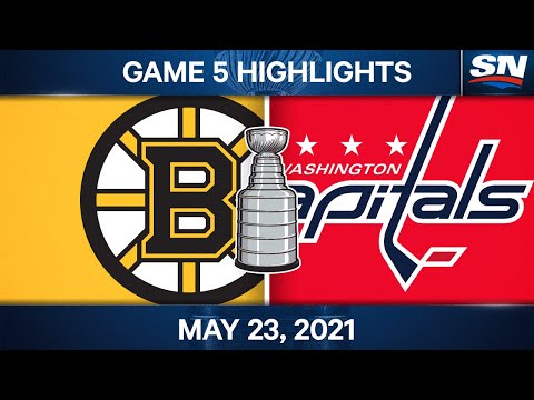 NHL Game Highlights | Bruins vs. Capitals, Game 5 - May 23, 2021