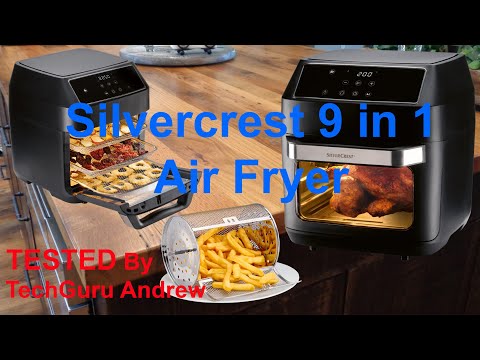Silvercrest 9 in 1 Heißluftfritteuse SHF 1800 C1