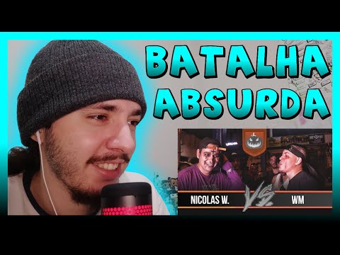(PRÉVIA DO NACIONAL) NICOLAS WALTER (RS) X WM (SP) - SEMI FINAL - BATALHA DO COLISEU | REACT BAUEB