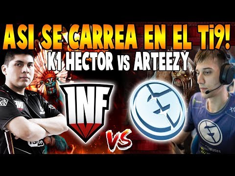 INFAMOUS vs EG [Game 1] BO2 - K1Hector vs Arteezy - TI9 INTERNATIONAL 2019 DOTA 2
