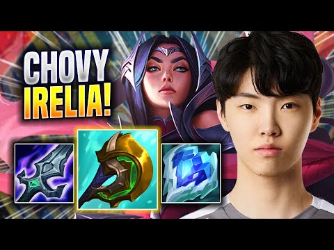CHOVY IS SO GOOD WITH IRELIA! - GEN Chovy Plays Irelia MID vs Lee Sin! | Season 2023