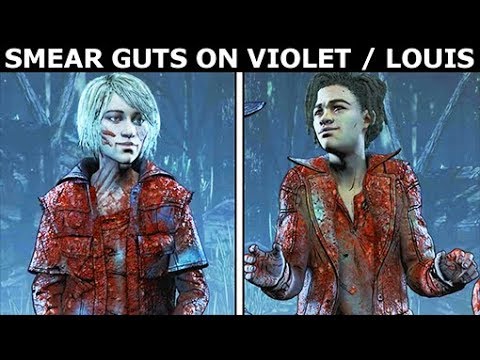 Clementine Smears Guts On Violet / Louis - Difference Check - The Walking Dead Final Season 4 Ep. 3