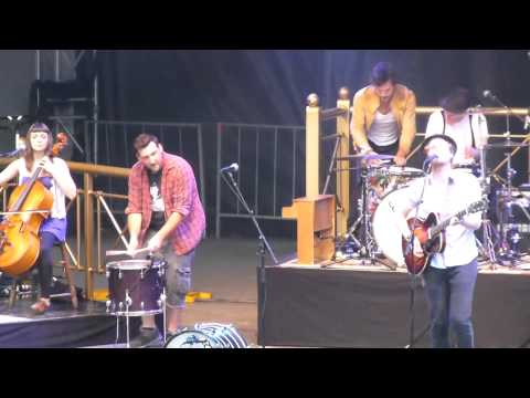 The Lumineers - Subterranean Homesick Blues 6-8-13 Mountain Jam, Hunter Mt, NY