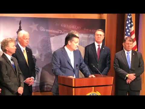 Sen. Cruz Participates in Press Conference on the Senate Rescissions Package - June 19, 2018
