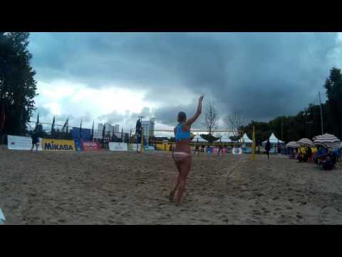 21 Beach volleyball EEVZA 2016  Belarus  Makhno Makhno and Shalayeuskaya Siakretava