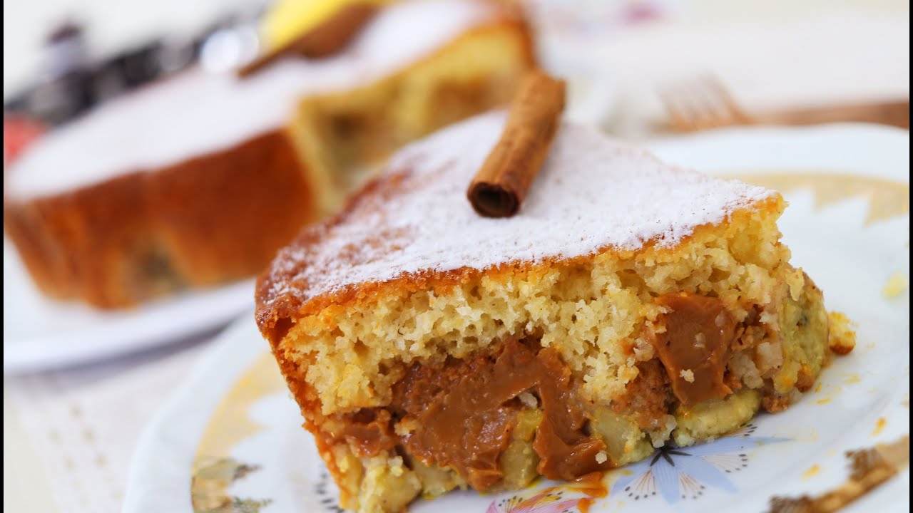 TORTA DE BANANA COM DOCE DE LEITE MAIS GOSTOSA DO MUNDO - ESSA RECEITA SÓ VAI RENDER ELOGIOS - NAKA