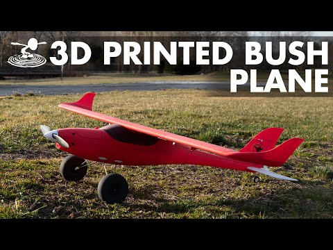 Light Weight 3D Printed Bush Plane!
