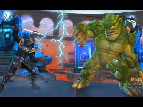 RONIN VS MOLE MAN - EPIC BATTLE MARVEL SUPERHEROES