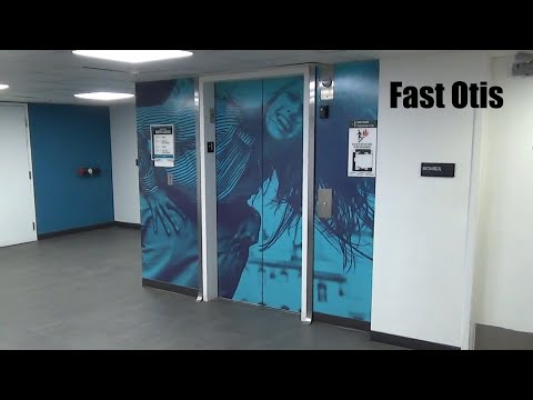 Fast Otis Traction Elevator in the North Garage at the Gateway - Salt Lake City, UT