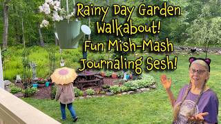 ☔️ RAINY DAY WALKABOUT & A Fun Mish-Mash JOURNALING Sesh!