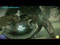 Shadow of the Colossus PS4 second Colossus boss fight PS4 Pro gameplay