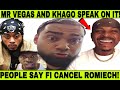 MR VEGAS & KHAGO React To ROMIECH GETTIN CANCEL! Spice GET Dark On Baby Cham & CUSS, 4 STUDENT DE@D?