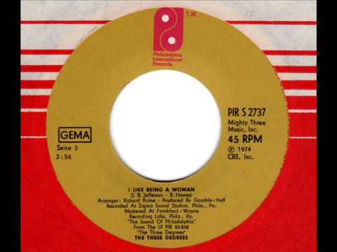 THREE DEGREES  I like being a woman