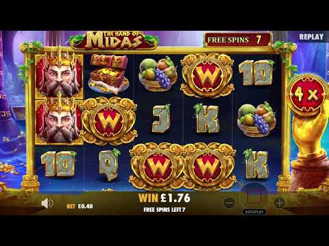 Hand of Midas (New Pragmatic) Mega Big Win