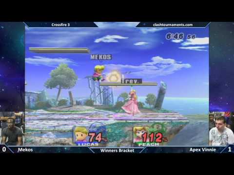 Crossfire 3 - Apex Vinnie vs Mekos - SSBB
