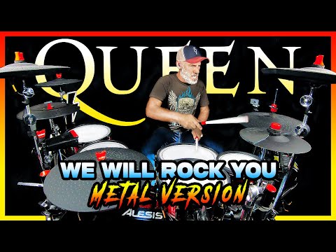 Queen ⚡ We Will Rock You | Drum Cover | Alesis Strike Pro SE