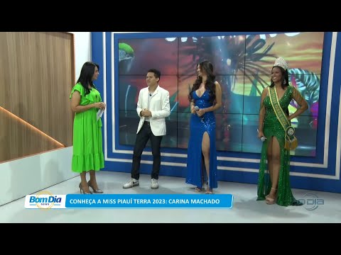 A modelo Carina Machado é coroada Miss Piauí Terra 20 04 2023