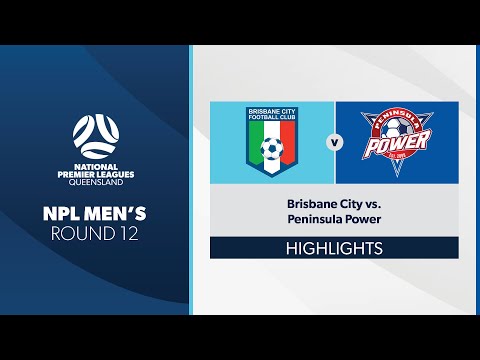 NPL Men's R12 - Brisbane City vs. Peninsula Power Highlights