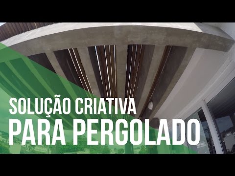 Como Fazer Sombreamento em Pergolados de Concreto