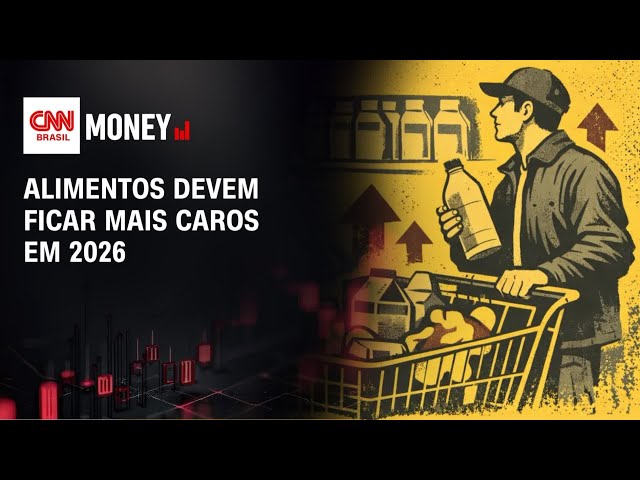 Alimentos devem ficar mais caros em 2026 | ABERTURA DE MERCADO