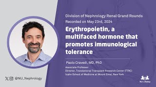 Erythropoietin, A Multifaced Hormone That Promotes Immunological Tolerance