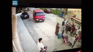 Otomobilin Çarptığı Motosiklet Sürücüsü Yaralandı