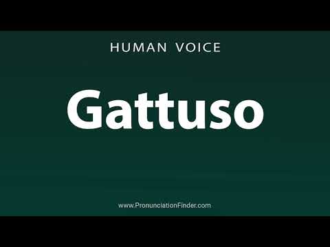 How To Pronounce Gattuso