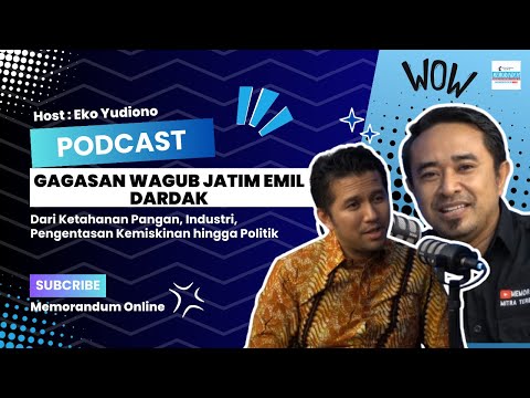 WAGUB EMIL BICARA TENTANG PANGAN, INDUSTRI HINGGA DEMOKRAT