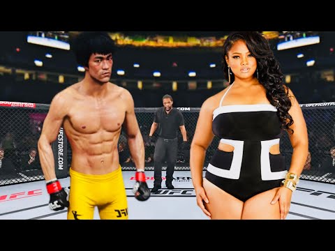 PS5 | Bruce Lee vs. Magic Girl Alisia (EA Sports UFC 4)🥊
