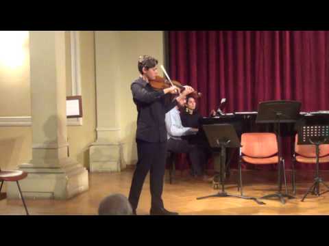 D.P.SARASATE - INTRODUCTION ET TARANTELLE ,- ILIAS NACHMIAS (VIOLIN) & NIKOS KYRIOSSOGLOU (PIANO)