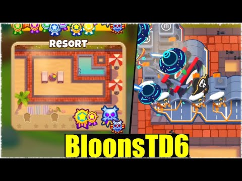 NUR SCHIFFE SCHIMPANSENTAKTIK! - Bloons Td6 [Deutsch/German]