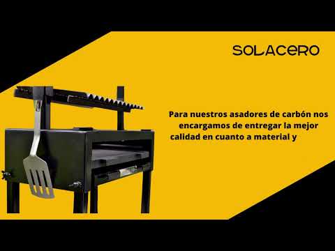 Assadores de carvão; o verdadeiro assado de alta qualidade