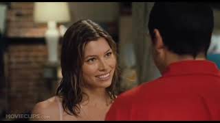 Jessica Biel Hot Underwear Stripping Scene