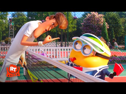 Despicable Me 4 (2024) - Minion Tennis Scene | Movieclips