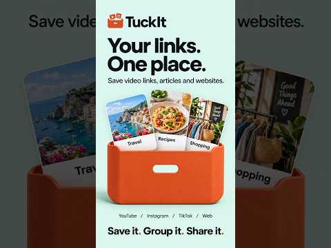 TuckIt: Save & Organize Links video thumbnail
