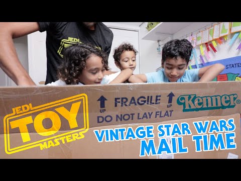 VINTAGE KENNER STAR WARS TOY UNBOXING!