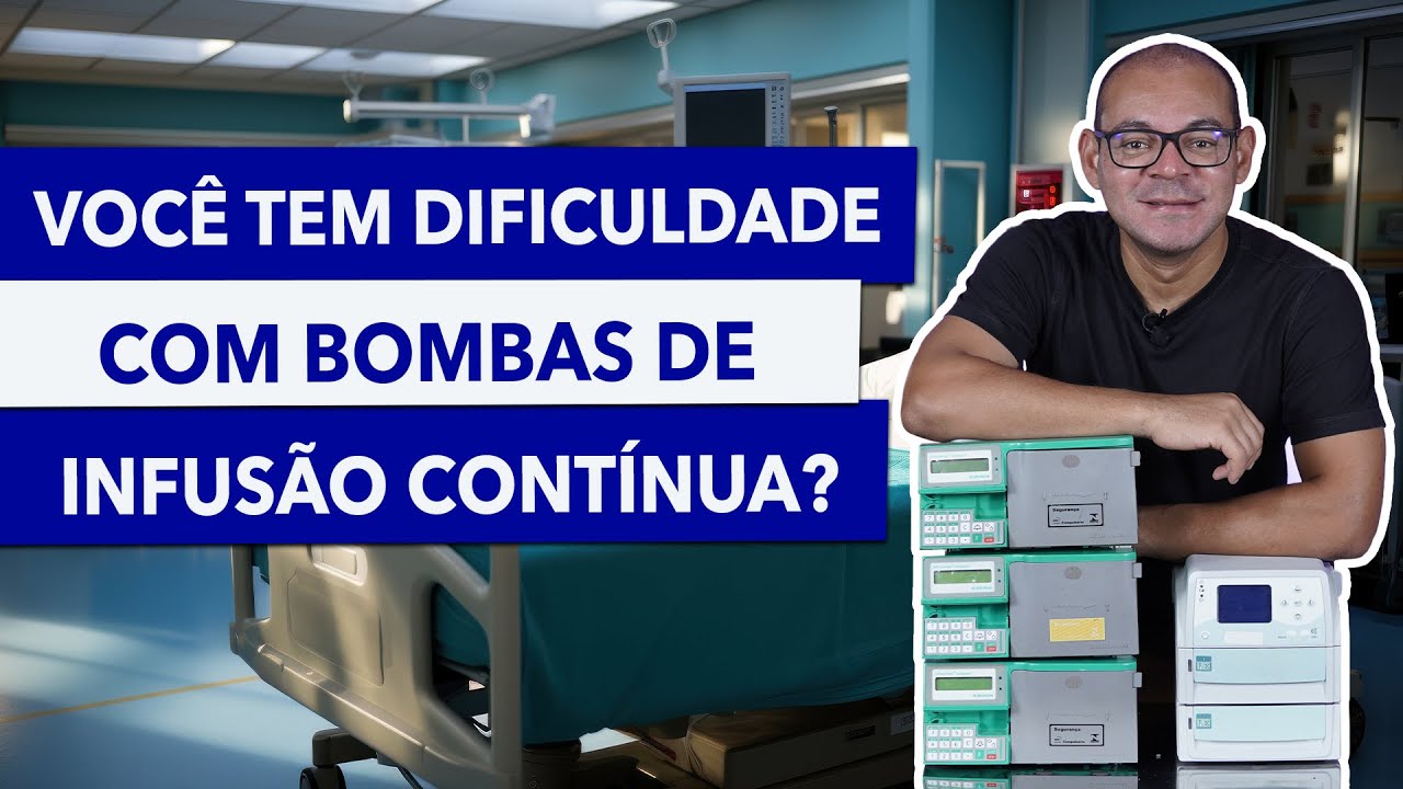 BOMBAS de INFUSÃO CONTÍNUA | você domina?