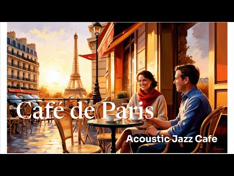 ☕ Café de Paris | Acoustic Jazz Café Music with a French Touch 🎷