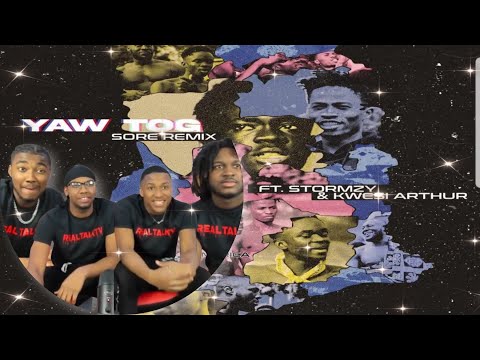 AMERICANS REACT TO Yaw Tog, Stormzy & Kwesi Arthur - Sore (Remix) (Official Video)